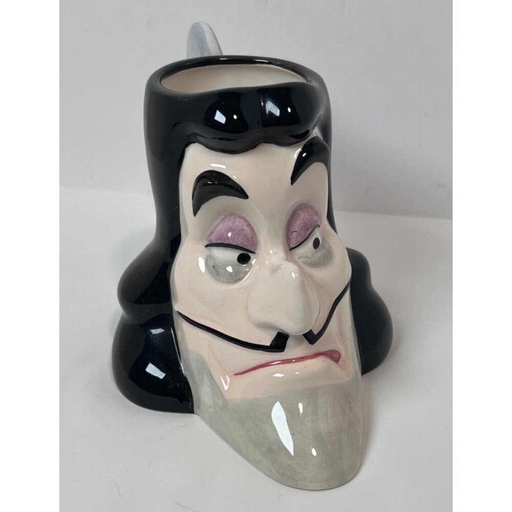 Disney 3D Captain Hook Face Mug Vintage 90s Peter Pan WDW DISNEY‎ Parks